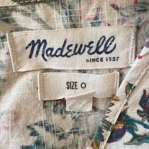 Madewell Sleeveless Garden Vine Floral Dress - Picture 9 of 10